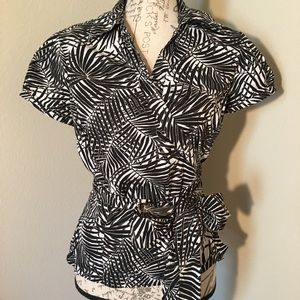 3/$20 Ann Taylor-Wrap Blouse